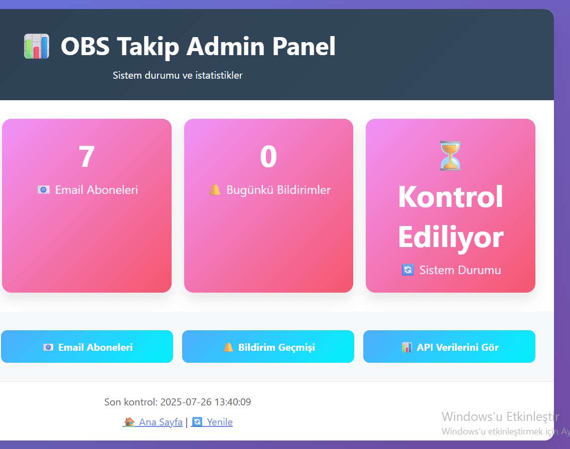 Grade Notification Automation