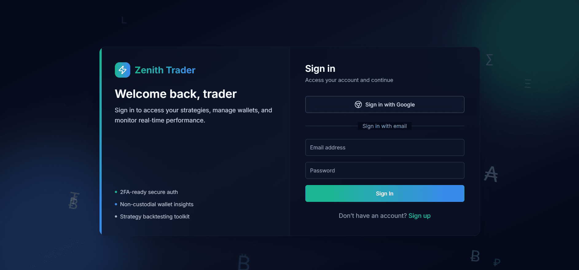 Zenith Trader